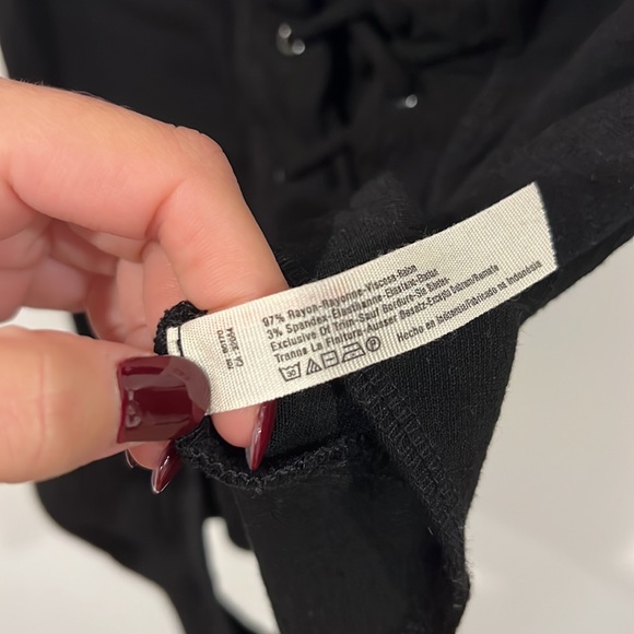 Free People Philo Bodysuit Black size small - Picture 7 of 9